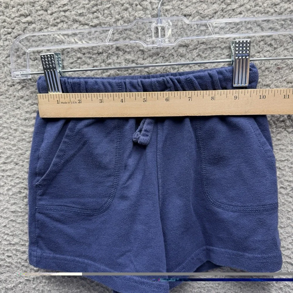 Carters Shorts Toddler Boys Size 4T Blue Cotten Blend Shorts Size 4T